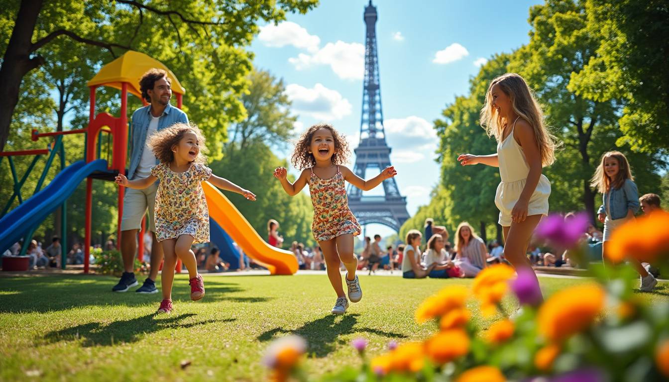 découvrez à paris les meilleures aires de jeux en plein air pour des moments de plaisir en famille. des espaces sécurisés et ludiques pour s'amuser et se détendre ensemble.
