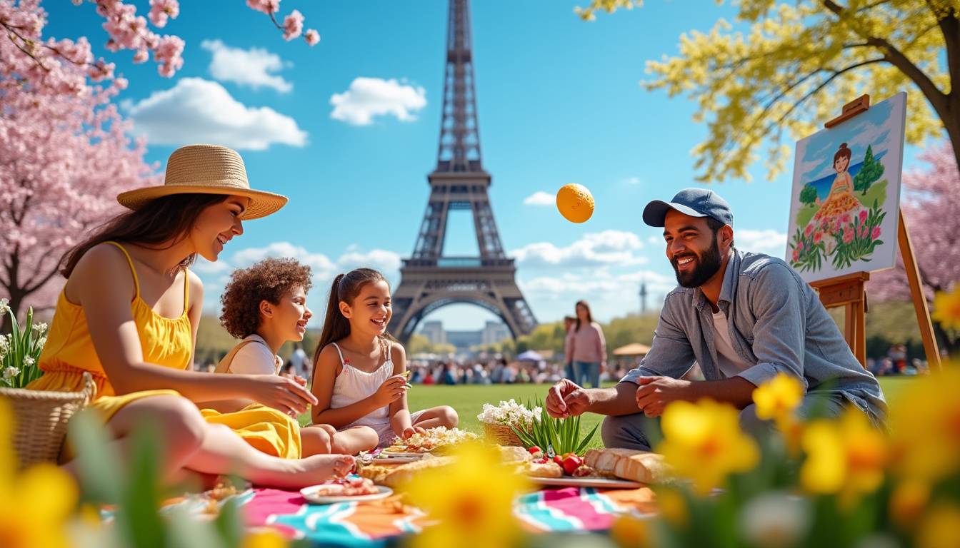 découvrez les meilleures activités familiales à paris pour le week-end du 17 au 18 mai 2025. profitez d'une variété d'événements et d'attractions adaptés à tous les âges, avec des idées amusantes pour créer des souvenirs inoubliables en famille dans la capitale française.
