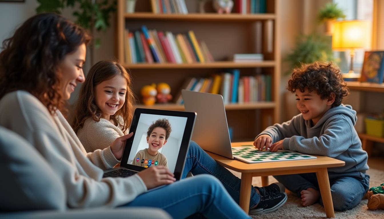 participez à une soirée interactive unique pour parents et enfants, alliant des moments divertissants autour des écrans et des activités sans technologie. renforcez les liens familiaux tout en découvrant des stratégies pour équilibrer l'utilisation des appareils numériques et profiter d'instants précieux ensemble.