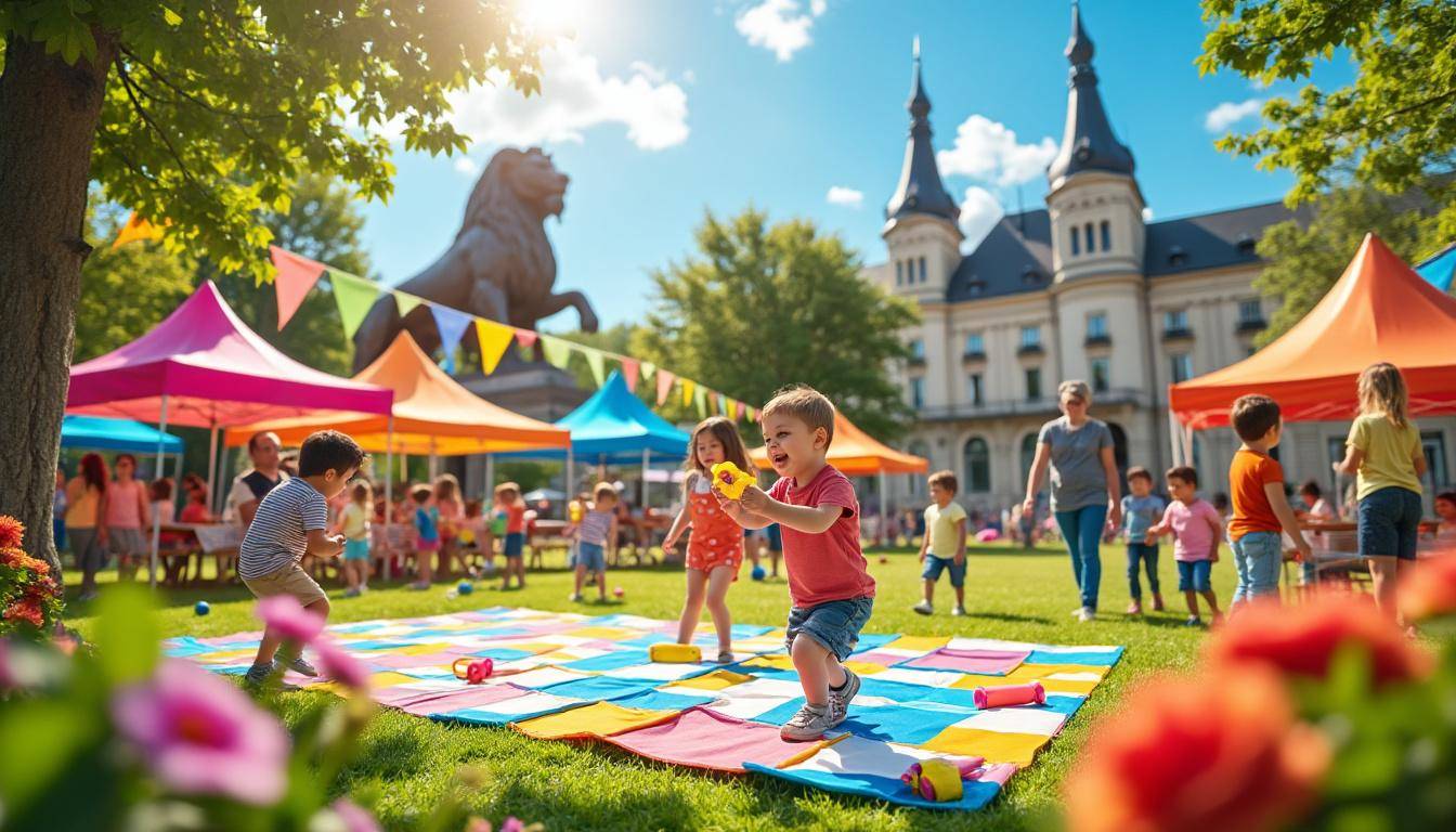 venez vivre une aventure inoubliable à belfort ! ce circuit d'activités offre des jeux et concours pour toute la famille. idéal pour créer des souvenirs ensemble, alliant amusement et découverte. parfait pour les parents et les enfants !