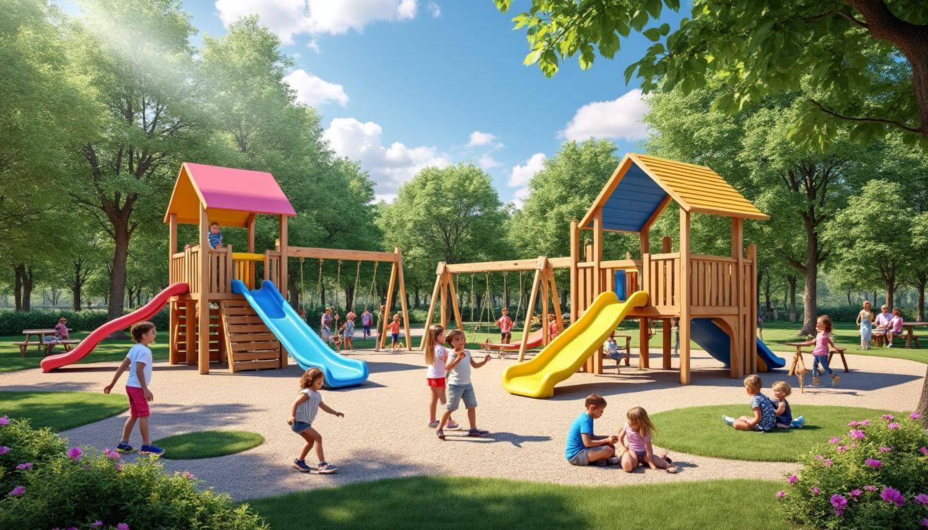 découvrez le nouveau parc de jeux pour enfants en maine-et-loire, un espace ludique et sécurisé qui promet des aventures inoubliables. ouverture imminente, venez explorer des installations modernes et stimuler l'imagination de vos petits en toute sécurité.
