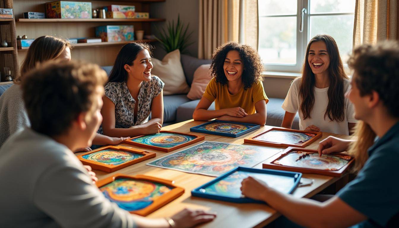 découvrez notre sélection de cinq jeux de société parfaits pour animer vos vacances! que vous soyez en famille ou entre amis, ces jeux promettent des moments de plaisir et de convivialité. idéaux pour tous les âges, ils transformeront vos soirées en un véritable festival de rires et de compétitions amicales.