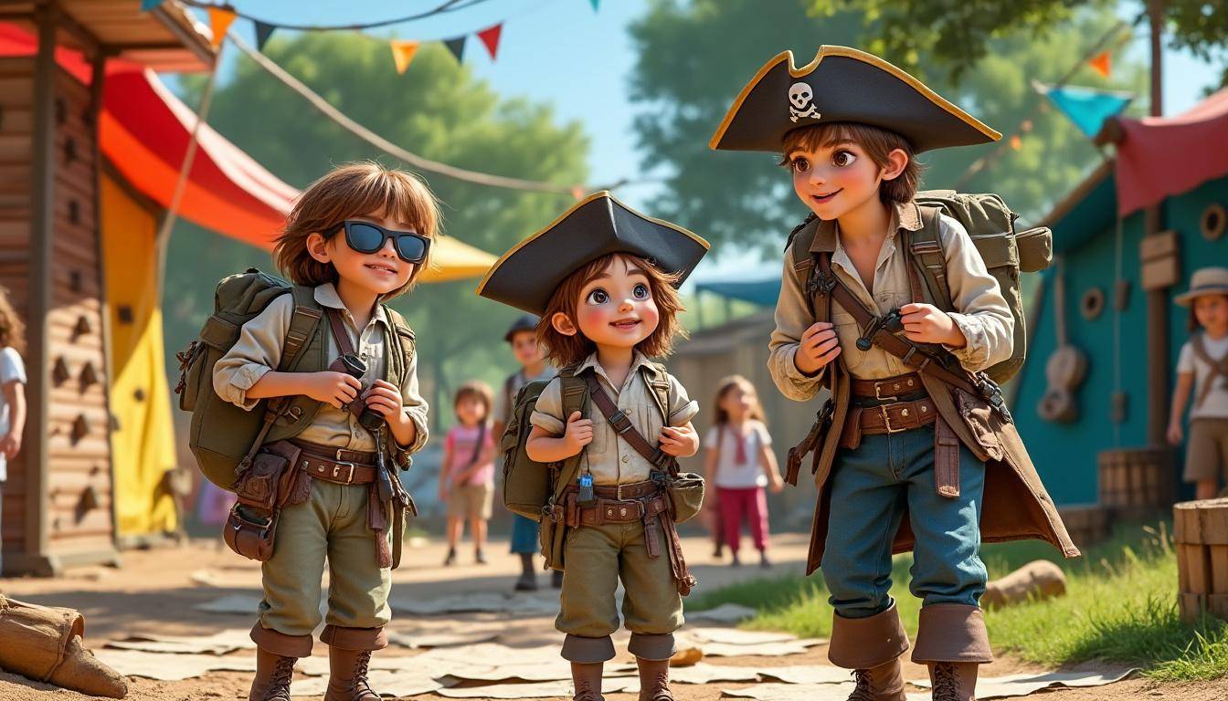 plongez dans l'univers des explorateurs et pirates au centre de loisirs de vineuil : des activités ludiques, des jeux d'aventure et des découvertes passionnantes attendent vos enfants tout l'été !