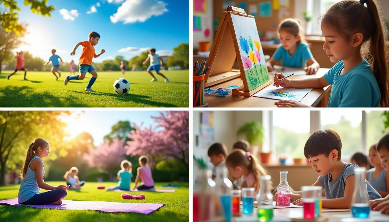 découvrez une variété d'activités extrascolaires proposées toute la journée pour divertir et épanouir vos enfants après l'école, dans un cadre stimulant et sécurisé !