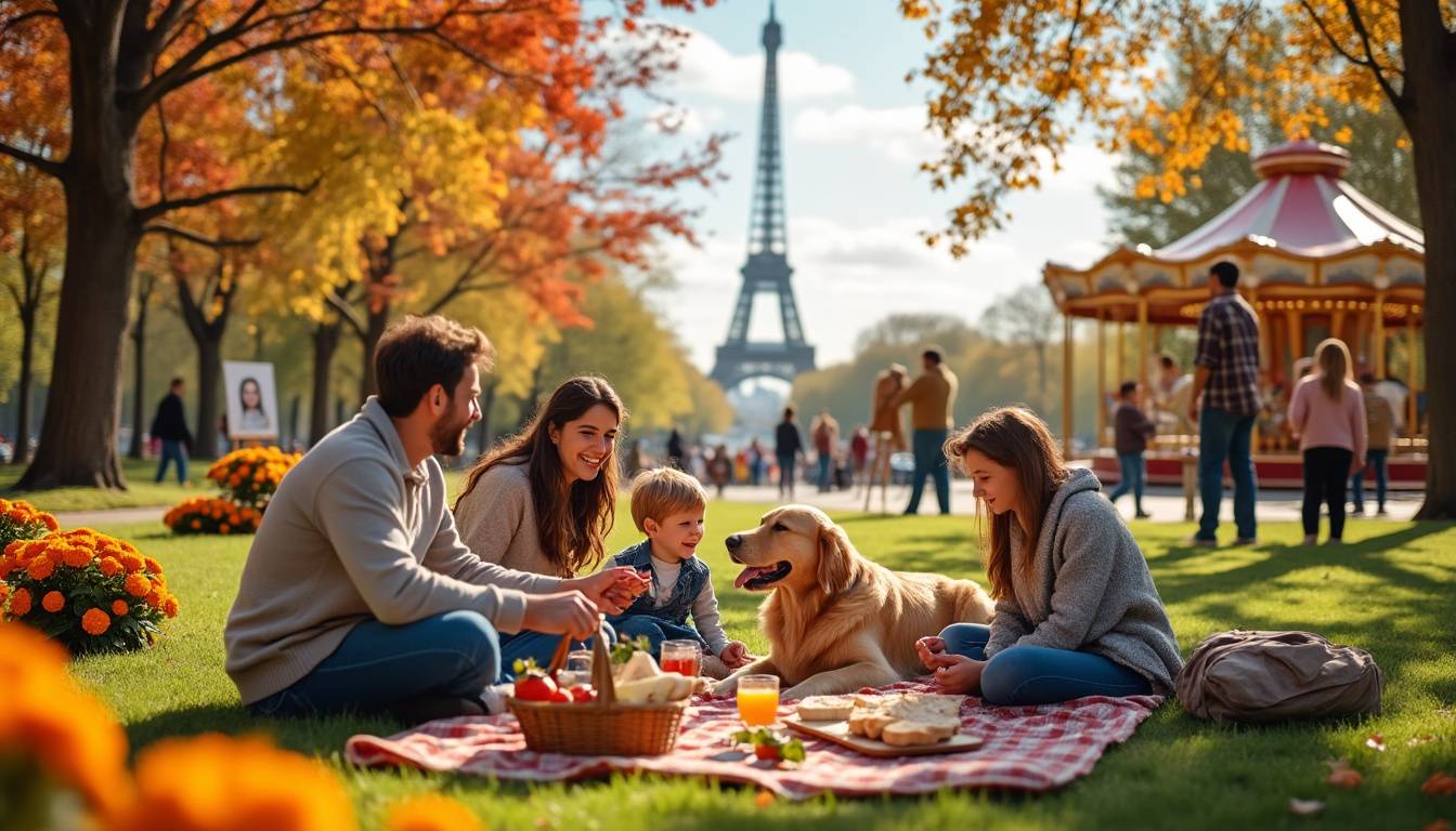 découvrez les meilleures idées d'activités familiales à paris pour les vacances de la toussaint 2024 : sorties culturelles, ateliers, balades et animations pour petits et grands, afin de profiter pleinement de cette période en famille dans la capitale.