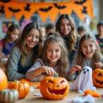 à malras, l’esprit d’halloween réunit enfants, parents et bénévoles qui s’activent pour préparer ensemble des surprises effrayantes et festives, promettant une célébration inoubliable !