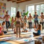 découvrez l'école danse'n co à agen : des ateliers de méditation dansée et des activités créatives pour renforcer le lien parent-enfant, dans une ambiance bienveillante et ludique.