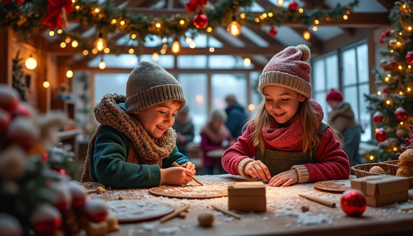 découvrez les animations et ateliers ludiques pour enfants pendant les vacances de noël en pays de saint-omer. activités créatives, jeux et moments festifs garantis !