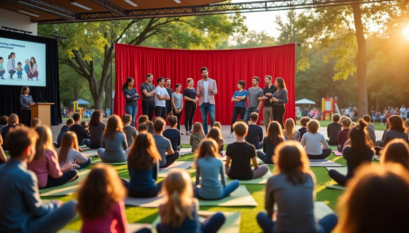 découvrez la quinzaine de la parentalité à gueugnon avec des conférences, un spectacle humoristique et des séances de yoga pour parents et enfants, pour partager des moments enrichissants en famille.