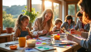 participez à un atelier ludique et créatif à cassagnes-bégonhès, spécialement conçu pour les parents et leurs enfants. moments de partage et d'amusement garantis !