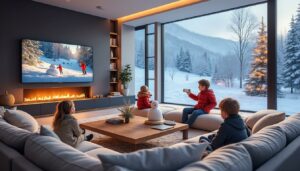 découvrez comment les familles équilibrent leurs vacances d’hiver entre activités en plein air dans la neige et moments détente devant les écrans, selon l’étude opinionway pour tonies.