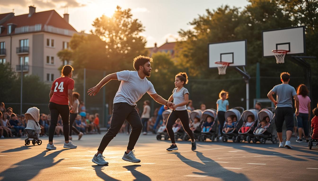 découvrez comment l'as petit-courgain calais fait revivre le basket loisir en invitant les parents à échanger les poussettes contre les paniers, favorisant ainsi une nouvelle dynamique sportive et conviviale.