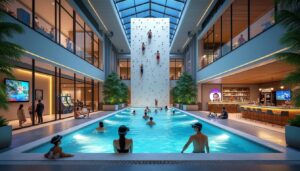 découvrez comment les complexes de loisirs indoor deviennent des destinations prisées mais coûteuses, avec des tarifs pouvant atteindre près de 150 euros la journée.