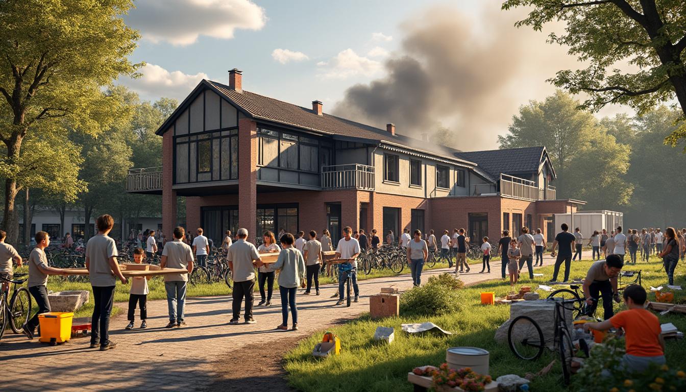 découvrez comment la solidarité s'organise et se mobilise après l'incendie du centre de loisirs de beaulieu-sur-oudon pour reconstruire un avenir meilleur pour la communauté.