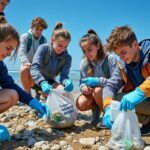 à calais, les jeunes du centre chateaubriand s'investissent pleinement dans des actions concrètes pour la protection des océans, sensibilisant la communauté à l'importance de préserver notre environnement marin.