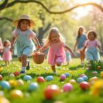 découvrez la joyeuse chasse aux œufs organisée au parc de lubersac à nersac, une fête enchantée pleine de rires et de surprises pour les enfants.