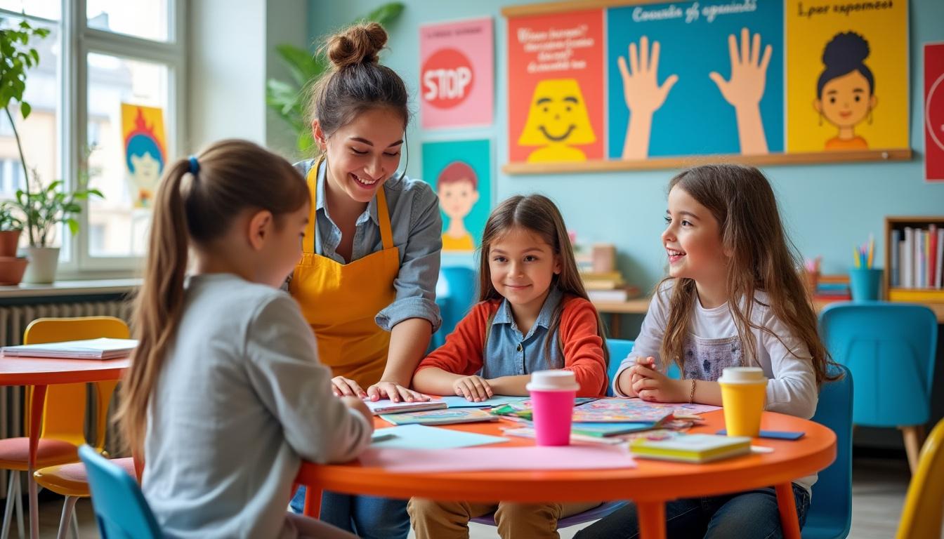 découvrez comment le respect du consentement est intégré dans les activités périscolaires à paris, à travers l'initiative « pas touche minouche ! », pour sensibiliser les enfants au respect et à la sécurité.