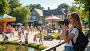 découvrez les aventures capturées par une photographe près de saint-brieuc, qui immortalise plusieurs semaines d'activités dans un centre de loisirs vibrant.