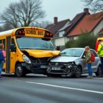 accident à montbeton : collision entre un bus scolaire et une voiture, six enfants hospitalisés. suivez les dernières informations et mesures de sécurité prises.