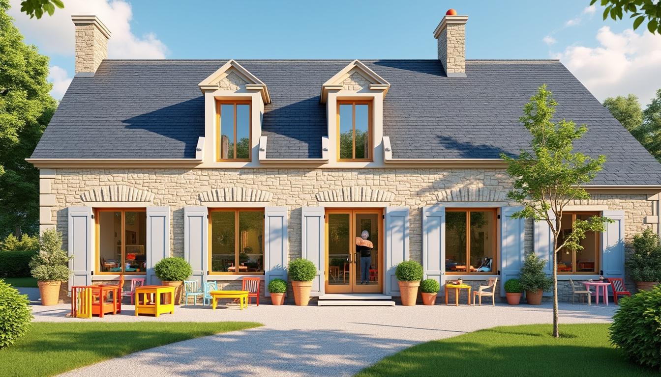 la maison de l’enfance de ploërmel s’installe temporairement pour deux ans dans l’ancienne école françoise-d, offrant un espace dédié à l'accueil et aux activités pour les enfants de la communauté.