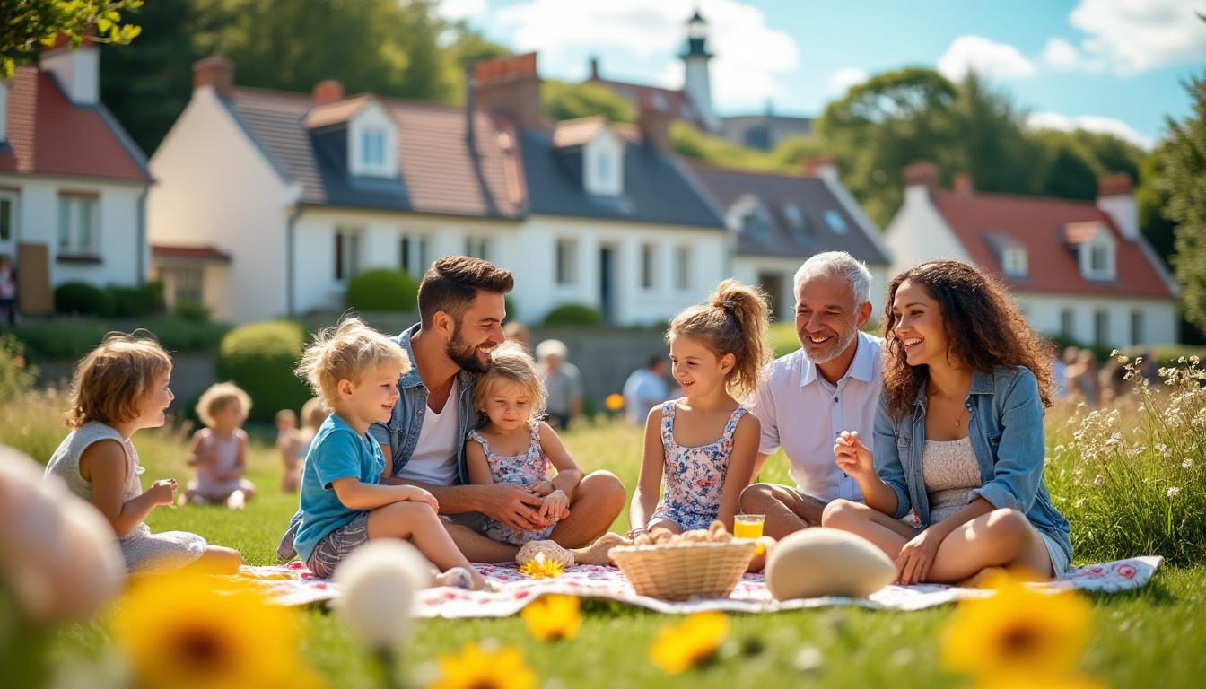 à saint-brieuc, les centres sociaux lancent un programme estival offrant des vacances familiales accessibles à tous, favorisant le partage et les activités pour petits et grands.